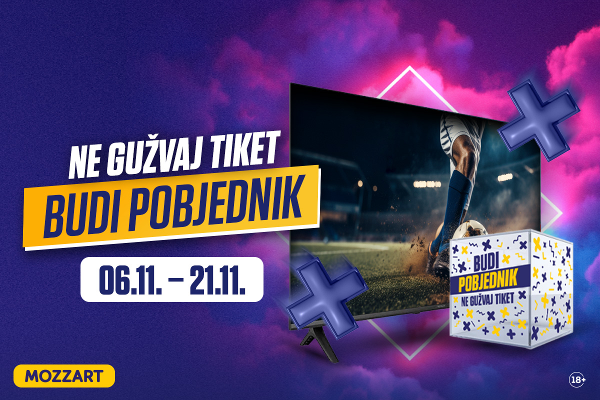 Ne gužvaj tiket, osvoji TV!