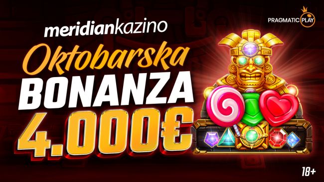 FOTO: Dobojski Info | NEVIĐENI SLOT SPEKTAKL! OKTOBARSKA BONANZA donosi nagradni fond vrijedan 4.000 EVRA!