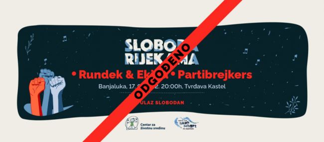 FOTO: Dobojski Info | OTKAZAN KONCERT “SLOBODA RIJEKAMA”: Partibrejkers i Darko Rundek & Ekipa 17. septembra u Banjaluci