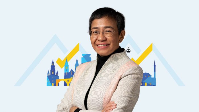 FOTO: Dobojski Info | Nobelovka Maria Ressa na konferenciji GlobalFact u Sarajevu 