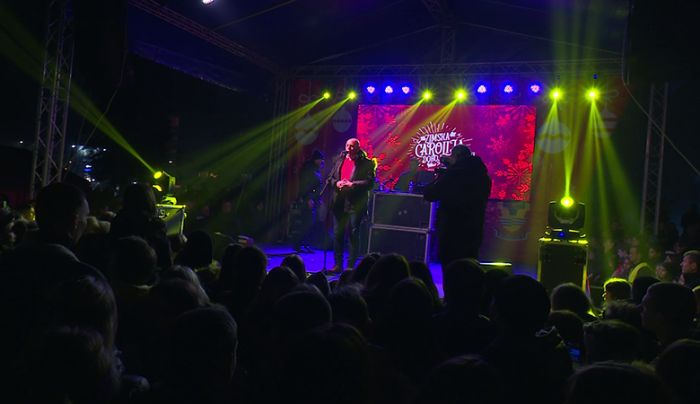 FOTO: RTV Doboj | DOBOJ: Dočekana Nova godina u „Zimskoj čaroliji“ uz koncert i vatromet