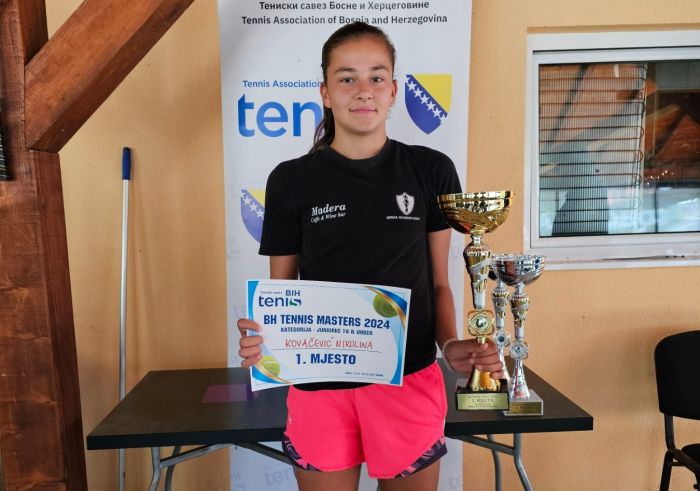 DOBOJ: Trijumf Nikoline Kovačević na BH Mastersu U16