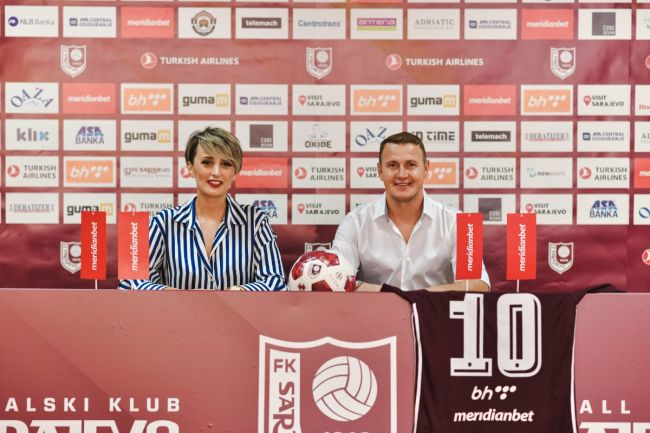 FK SARAJEVO DOBIO POJAČANJE: Meridianbet uz bordo porodicu