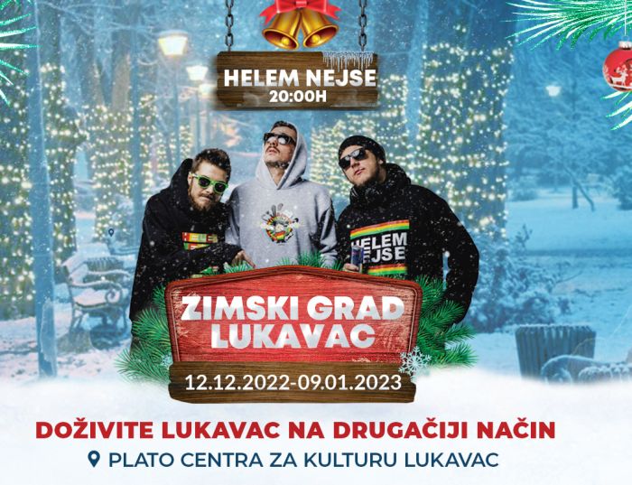 FOTO: Dobojski Info | &quot;Zimski grad&quot; Lukavac od 23. decembra do 9. januara