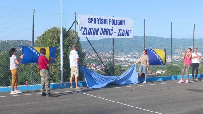 FOTO: RTV Doboj | DOBOJ: U Makljenovcu otvoren sportski poligon