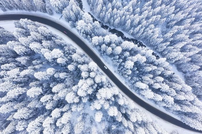 FOTO: Dobojski Info | PUTEVI: Poledica u višim krajevima