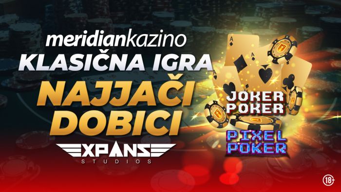 FOTO: Dobojski Info | MERIDIAN KAZINO: Igraj na srećnu kartu uz Pixel i Joker poker