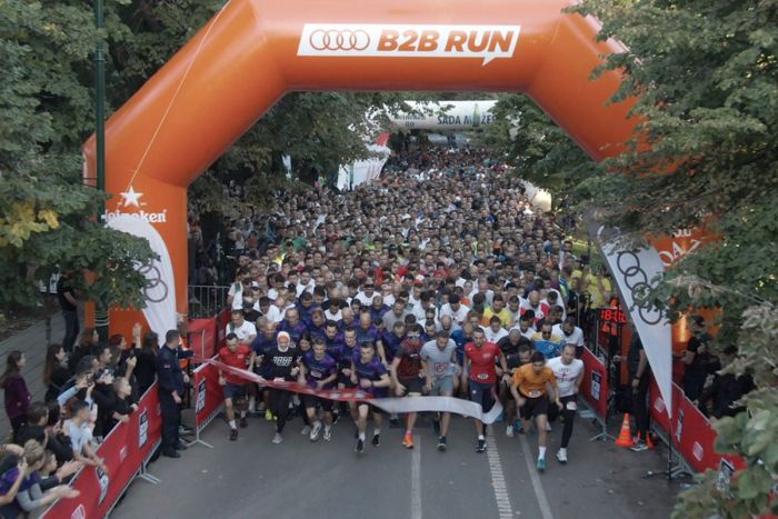 FOTO: Dobojski Info | Održano 5. izdanje Audi B2B Run trke: Poslovna zajednica na nogama