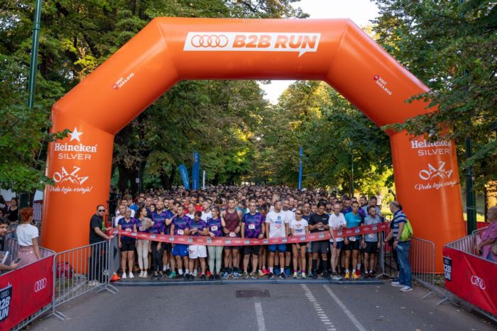 Održano 6. izdanje Audi B2B Run: Rekordna utrka okupila preko 1.800 trkača iz 140 kompanija