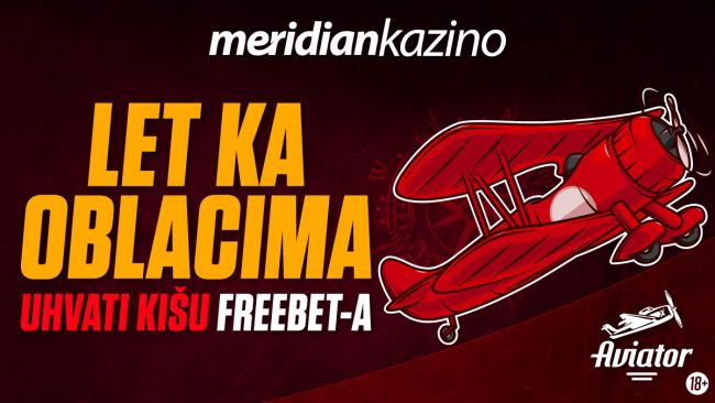 FOTO: Dobojski Info | Meridian kazino: Aviator let ka oblacima uz kišu freebetova