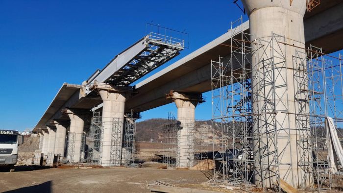 FOTO: Dobojski Info | SKORI ZAVRŠETAK GRANDIOZNOG MOSTA &quot;KOSTAJNICA&quot; NA DOBOJSKOJ OBILAZNICI. (FOTO) (VIDEO)