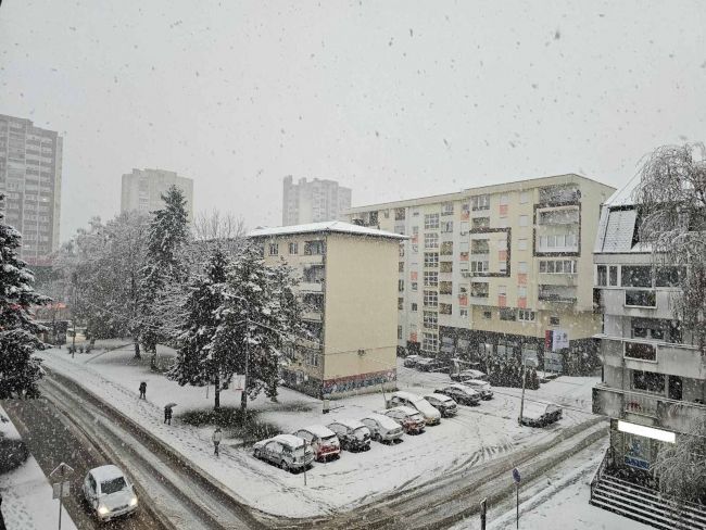 FOTO: Dobojski Info | VRIJEME: Snijeg u većini predjela