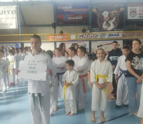 DOBOJ: Karate klub „Vila“ iz Doboja briljirao na Prvom kolu karate lige Republike Srpske