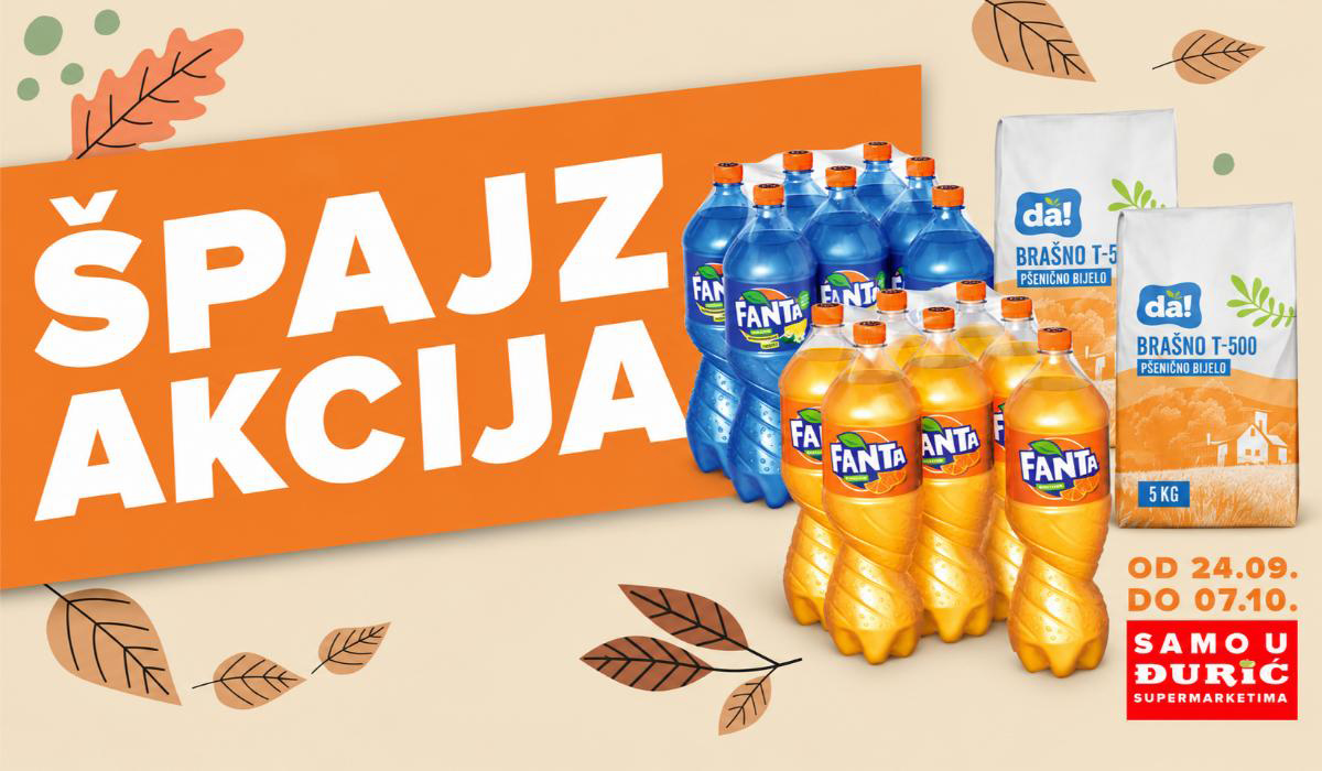Iz domaćeg lanca Đurić stiže velika „Špajz akcija“: Napunite zalihe i ostvarite značajne uštede