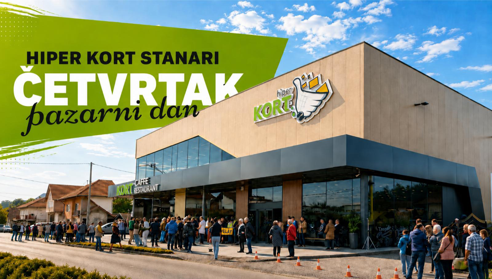 STANARI: Četvrtak pazarni dan u Hiper KORT-u donosi povoljne cijene za svakodnevnu kupovinu