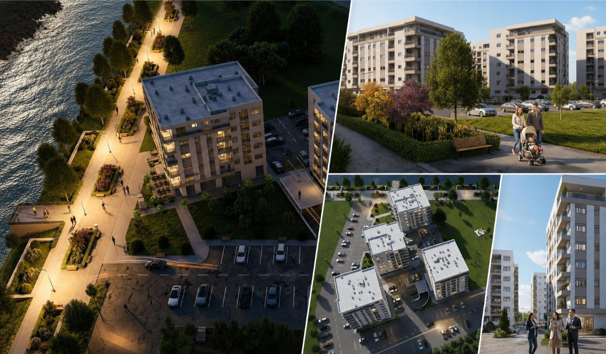 PRODA MONT ZAPOČEO NOVI VELIKI PROJEKAT U BANJA LUCI: „Quartet Rezidence“ donosi savremeno stanovanje uz Vrbas