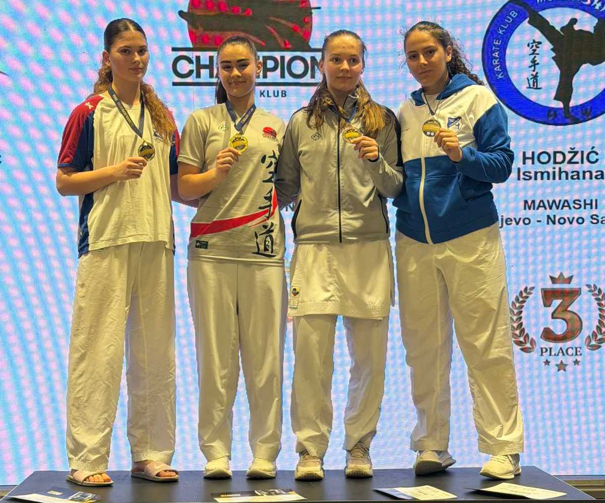 (FOTO) DOBOJ: Karatisti Sloge briljirali u Sarajevu, tri vicešampionske titule