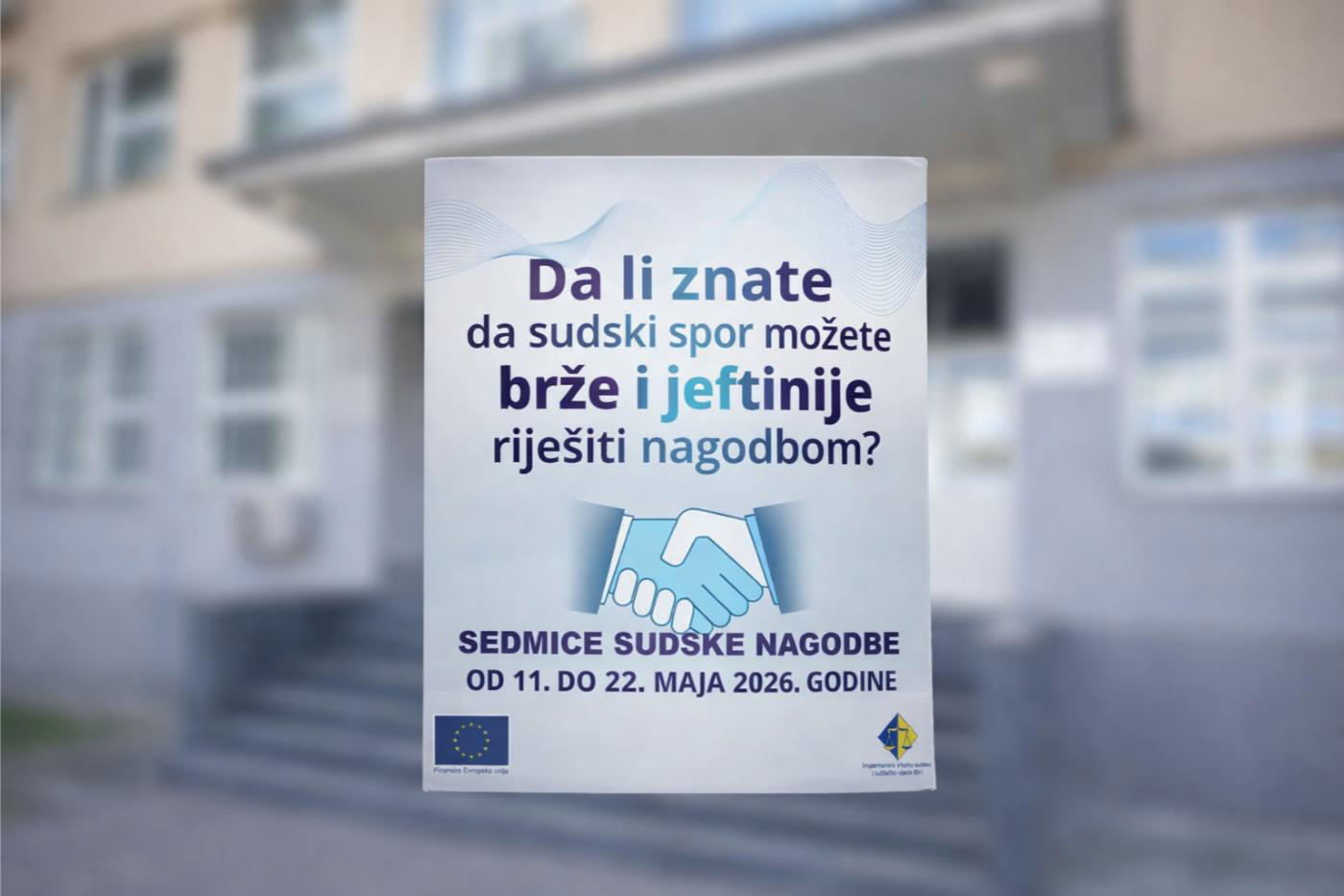 DOBOJ: Sud poziva građane – riješite spor nagodbom i izbjegnite dug postupak