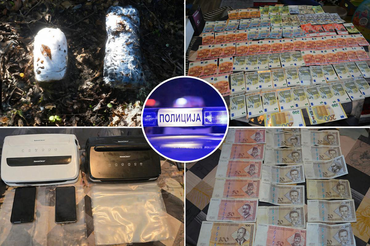 (FOTO) AKCIJA „HIDDEN“: Pronađena droga i novac, uhapšena jedna osoba u Tesliću