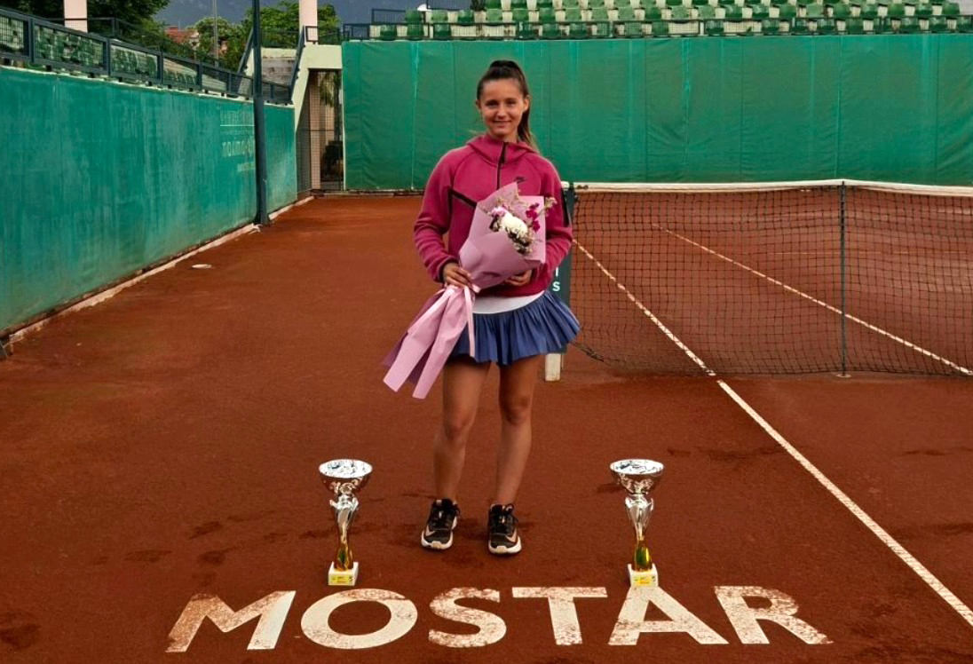 DOBOJ: Sara Tripić osvojila novu evropsku titulu bez izgubljenog seta