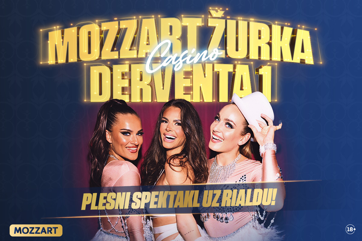 Spektakl u Derventi: Mozzart otvara kazino i dijeli iPhone 17 Pro!