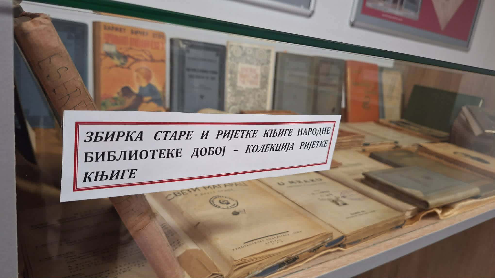 DOBOJ: Izložbom stare i rijetke knjige obilježeno 80 godina Narodne biblioteke