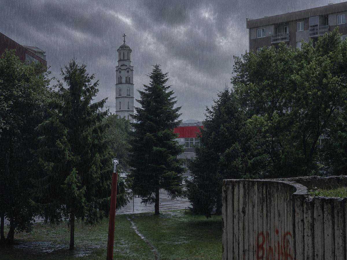 VRIJEME: Oblačno jutro, tokom dana pljuskovi i grmljavina