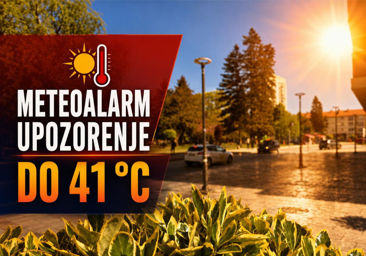 METEOALARM UPOZORENJE: Srpsku očekuju vreli dani, za vikend do 41 stepen