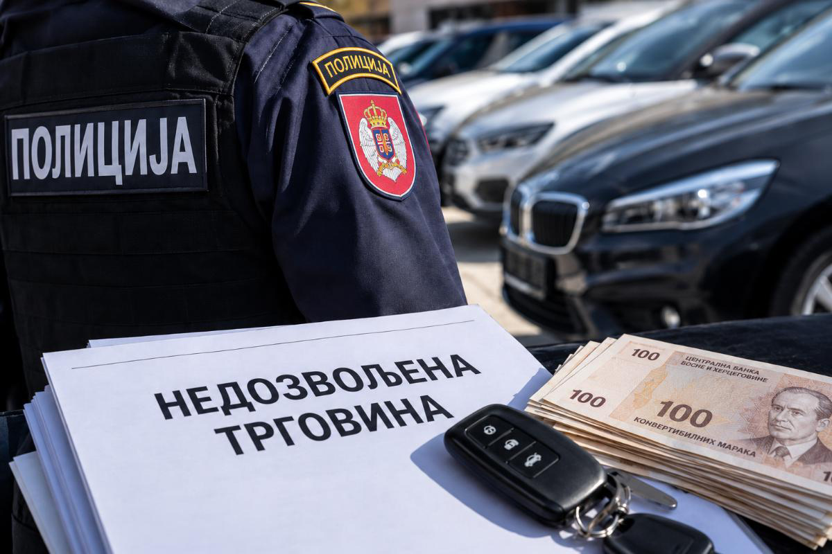 Dobojlija osumnjičen za trgovinu vozilima: Kupio osam vozila za 288.000, prodao ih za 461.500 KM
