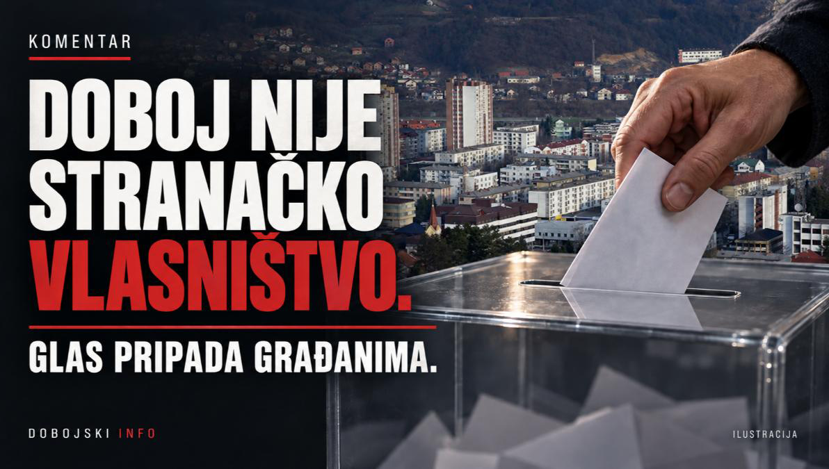 DOBOJ: Grad nije stranačko vlasništvo, a glas pripada građanima