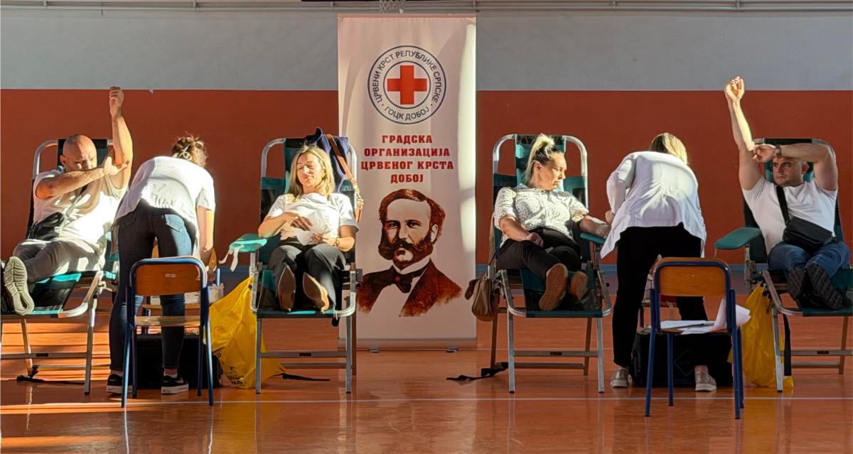 DOBOJ: U akciji Crvenog krsta prikupljeno 47 doza krvi