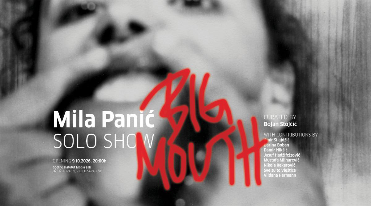 „Big Mouth“ u Sarajevu: Mila Panić spaja savremenu umjetnost i atmosferu stand-up kluba