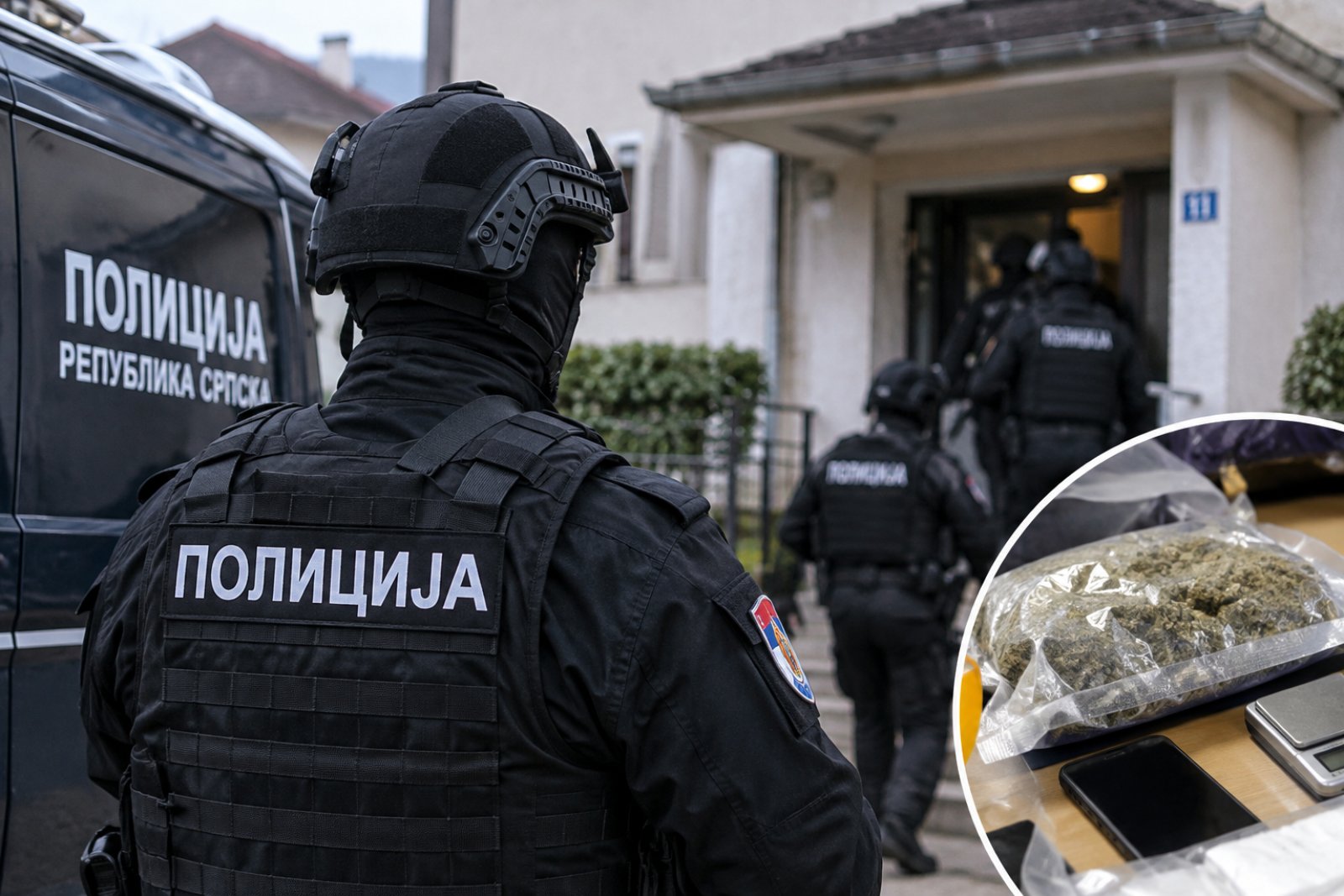 VELIKA POLICIJSKA AKCIJA U DOBOJU: Pretresi na osam lokacija, četiri osobe na meti akcije „Sleeper“!