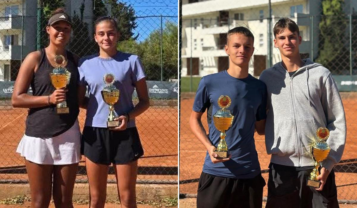 Dva finala za dobojski tenis: Nikolina i Nikša uspješni u Ulcinju