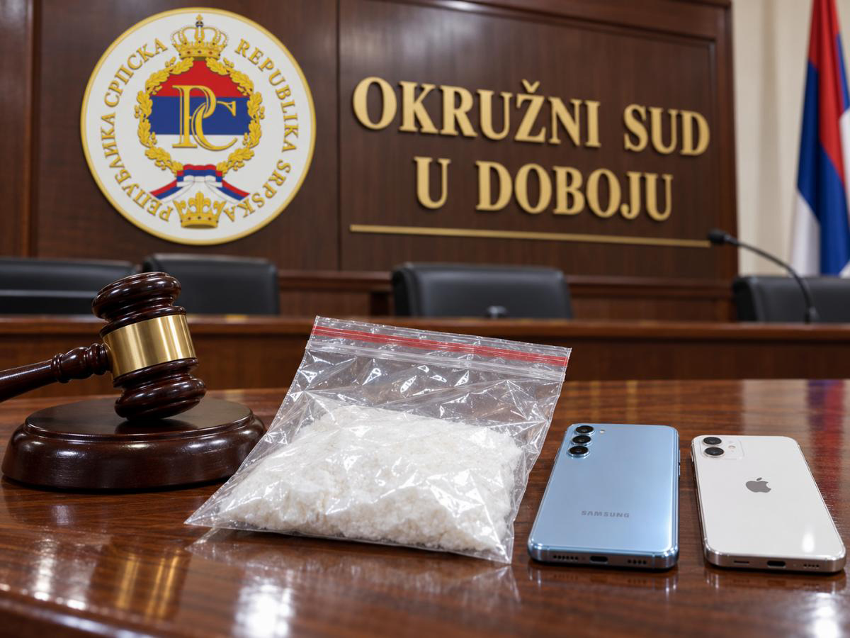 DOBOJ: Zbog trgovine drogom osuđen na pet godina zatvora