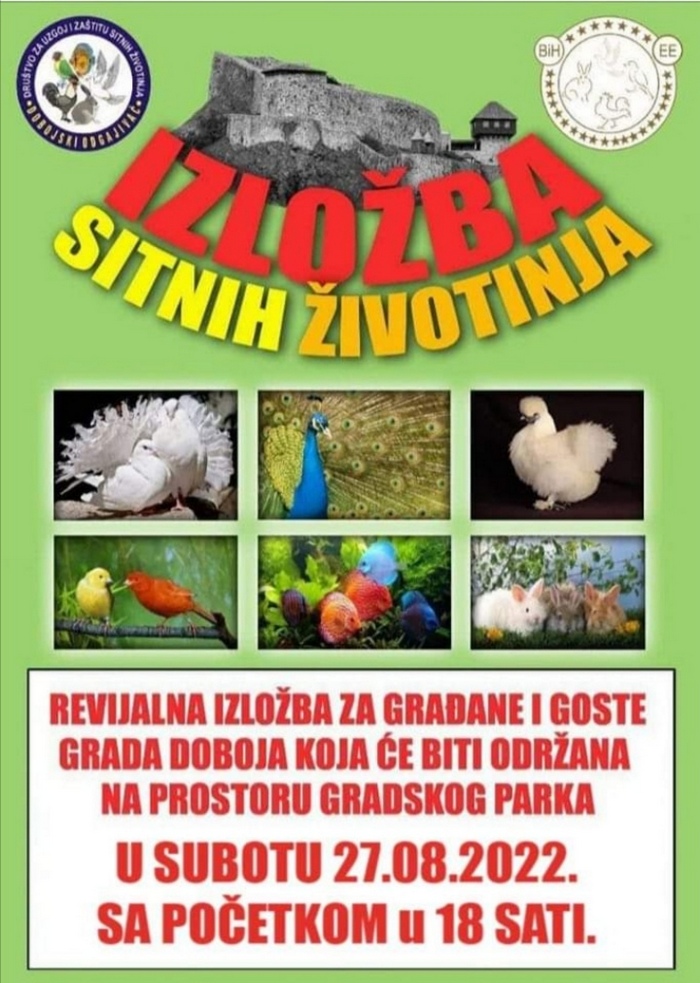 izložba sitnih zivotinja doboj