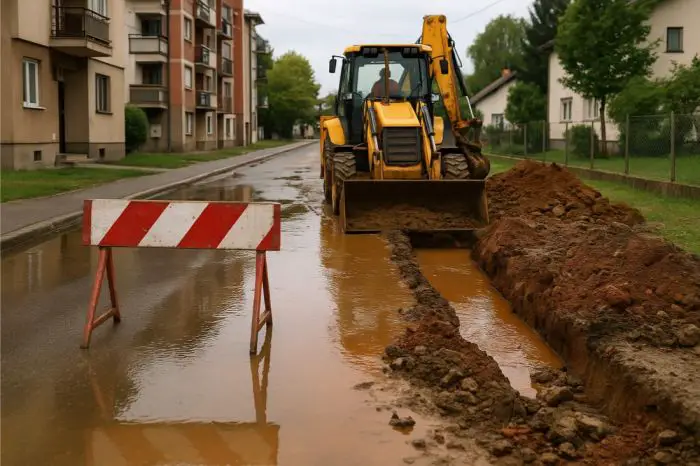 FOTO: Dobojski Info | DOBOJ: Prekid vodosnabdijevanja zbog radova na mreži