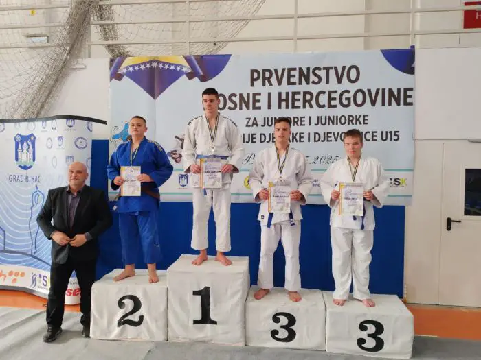 FOTO: Dobojski Info | NIKŠA JEREMIĆ VICEPRVAK BiH: Džudo klub "Morote" sa još jednim plasmanom na Prvenstvo Balkana