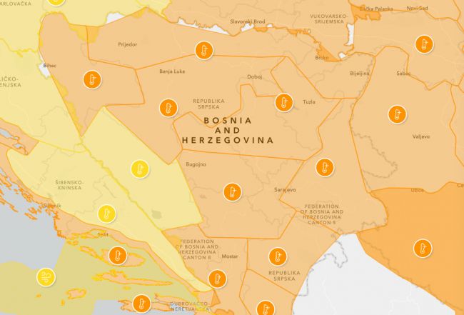 FOTO: Dobojski Info | METEOROLOZI UPOZORAVAJU: BiH opet na udaru visokih temperatura